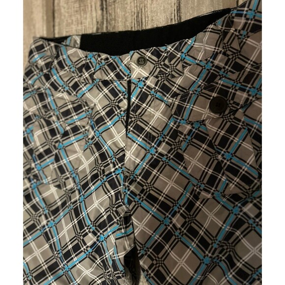 Sims Pants Womens Med Gray Blue  Snowboard Ski Snow Insulated Pocket Zip Outdoor - Picture 6 of 16